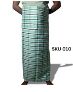 Shucharu Original Handloom Lungi – Premium Soft Cotton Pest/Black Check