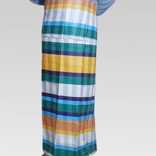 Shucharu Original Handloom Lungi – Premium Soft Cotton Smart Check