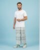 Green/Blue Line-Premium Handloom Lungi