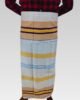Yellow/Blue Check-Premium Handloom Lungi - Image 2