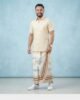 Yellow/Blue Check-Premium Handloom Lungi