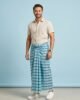 Blue Box Check-Handloom Lungi